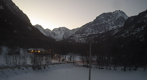 Temperature in picchiata su tutta la Granda: alle 16.30 ad Acceglio Collet -11,4°