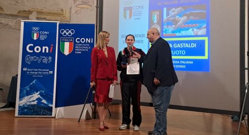 Anita Gastaldi premiata a Cuneo