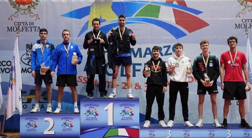 Tennistavolo: buone prove del mantese Giacomo Izzo ai campionati assoluti