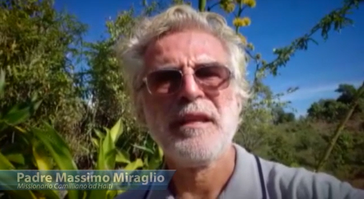 Il borgarino padre Massimo Miraglio, missionario camilliano ad Haiti