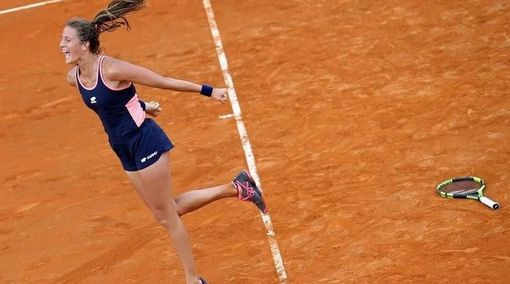 Tennis: Camilla Rosatello in doppio a Roma con Angelica Moratelli Tennis: Camilla Rosatello in doppio a Roma con Angelica Moratelli