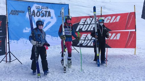 Sci alpino: bronzo di Melissa Astegiano ai Campionati italiani Aspiranti