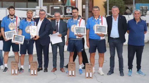 La premiazione dei vincitori