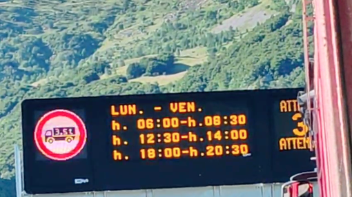 Tunnel di Tenda chiuso dalle 6 alle 9. Alle 12.30 sarà regolarmente aperto
