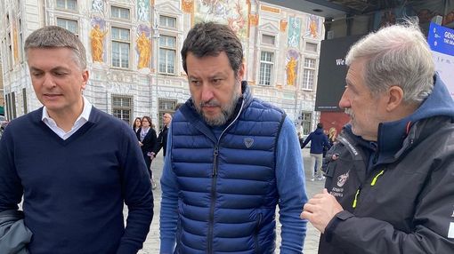 Salvini a Genova: "Il ponte sullo Stretto? Sarà l'opera più 'green' del mondo Salvini a Genova: "Il ponte sullo Stretto? Sarà l'opera più 'green' del mondo