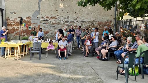 Uno dei momenti dell'inaugurazione (Credito P. Vacchetto)