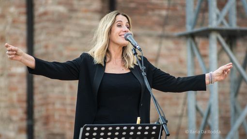 La cantante Ginevra Di Marco (Foto Ilaria Da Rodda)