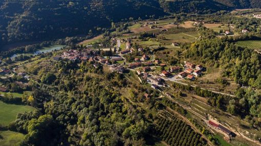 Foto panoramica di San Benedetto Belbo