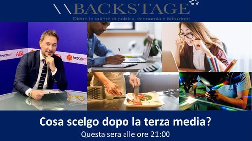 Questa sera alle 21: “Cosa scelgo dopo la terza media?” Questa sera alle 21: “Cosa scelgo dopo la terza media?”