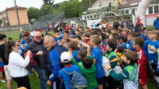 Un momento di una delle passate edizioni della Festa del Calcio provinciale