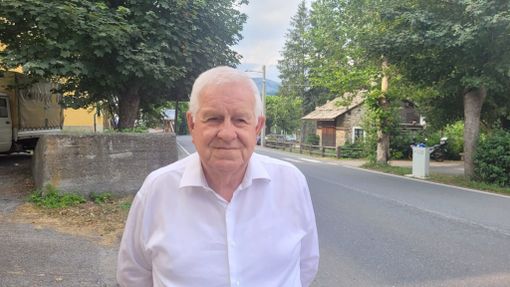 Il sindaco di Pornassio, Vittorio Adolfo Il sindaco di Pornassio, Vittorio Adolfo