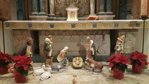 Il presepe del Santuario della Madonna dei fiori