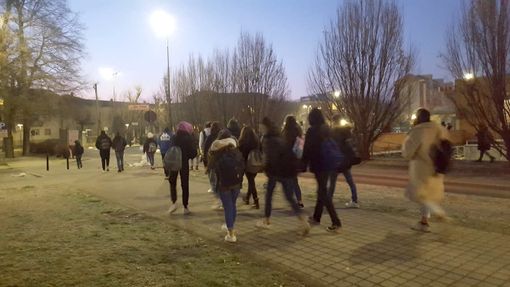 Ieri la ripresa delle lezioni in presenza per le scuole superiori piemontesi Ieri la ripresa delle lezioni in presenza per le scuole superiori piemontesi