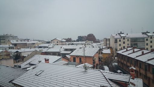 La neve a Bra La neve a Bra