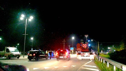 Il luogo dell'incidente