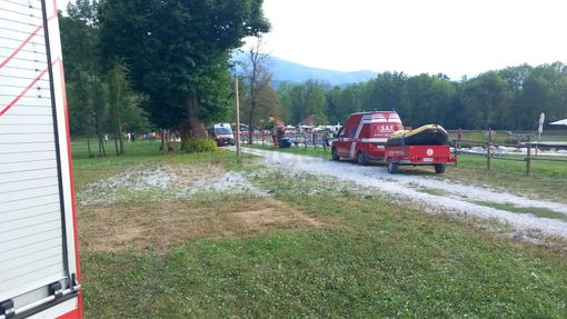 Ieri la tragedia nel laghetto dell'area verde
