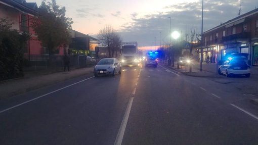 La scena dell'incidente