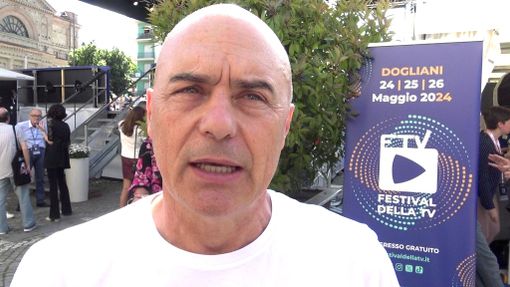 Luca Zingaretti al Festival della Tv di Dogliani
