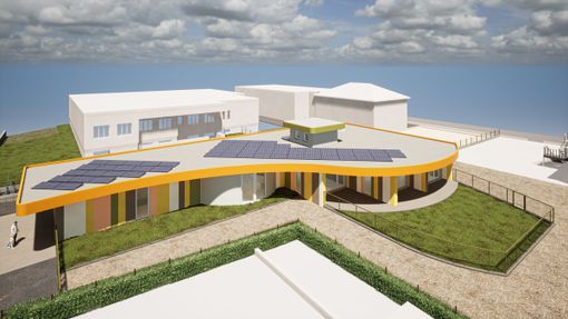 Nuovo asilo nido di Roreto:  cinque aziende e una banca finanziano  le opere complementari del progetto