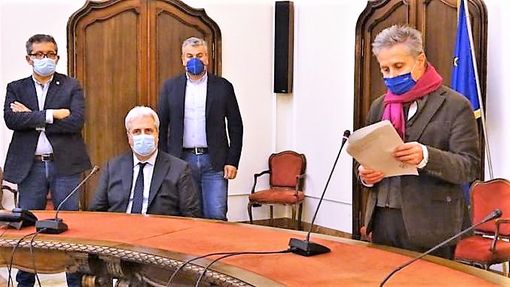 La proclamazione degli eletti nel Consiglio provinciale