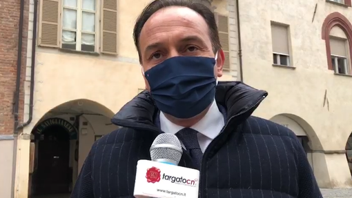 Il presidente della Regione Alberto Cirio