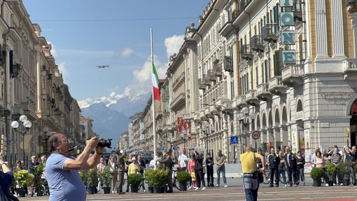 Settantasette anni di Repubblica, la celebrazione a Cuneo in piazza Galimberti [FOTO e VIDEO]
