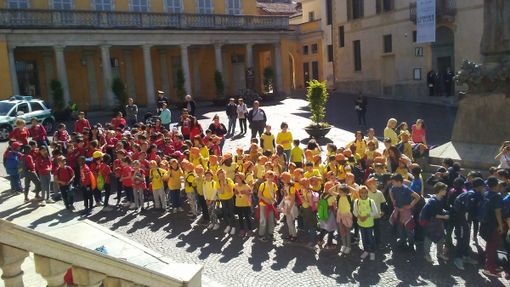 Alcuni immagini della giornata di festa che ha coinvolto gli allievi della Primaria braidese