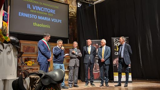 Ernesto Maria Volpe si è aggiudicato il “Segnalibro d'oro” 2024 Ernesto Maria Volpe si è aggiudicato il “Segnalibro d'oro” 2024