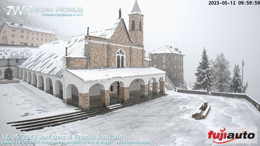 La perturbazione riporta la dama bianca in Granda: nevica sopra i 1500 metri