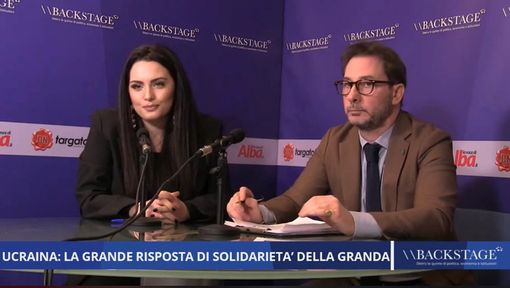 L'autrice Charlotte Braghin e il conduttore Gian Maria Aliberti Gerbotto L'autrice Charlotte Braghin e il conduttore Gian Maria Aliberti Gerbotto