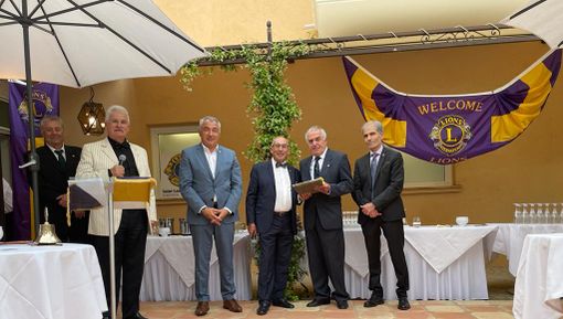 Momenti di gemellaggio tra il Lions Club Alba e i cugini d'Oltralpe di Saint Laurent du Var