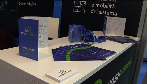 Il sistema di lavaggio veicoli industriali di Wash4green a Ecomondo a Rimini [VIDEO]