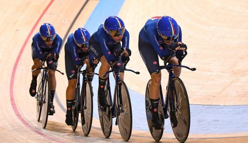 Ciclismo: allenamenti a Montichiari per Elisa Balsamo e Valentina Basilico