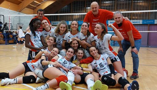 Volley femminile B2: Cuneo espugna Alba e fa poker Volley femminile B2: Cuneo espugna Alba e fa poker