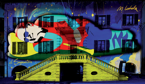 Limone Piemonte: Simona Ventura e Giovanni Terzi accendono il presepe pop del maestro della luce Marco Modola