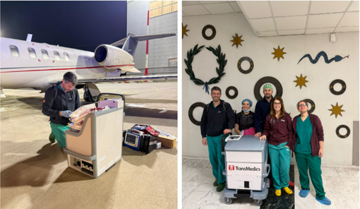 Un cuore che batte senza sosta dalla Grecia a Torino e salva una vita: alle Molinette un nuovo trapianto record