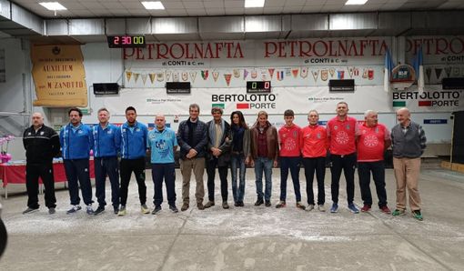 Bocce: Memorial Pinin e Carlo De Chiesa, la quadretta di casa dell'Auxilium si aggiudica la 50^edizione Bocce: Memorial Pinin e Carlo De Chiesa, la quadretta di casa dell'Auxilium si aggiudica la 50^edizione