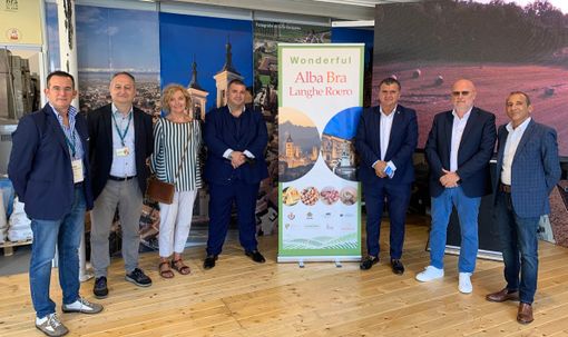Nell'immagine un momento istituzionale della partecipazione di Wonderful Alba Bra Langhe Roero all'edizione di Cheese 2021 Nell'immagine un momento istituzionale della partecipazione di Wonderful Alba Bra Langhe Roero all'edizione di Cheese 2021