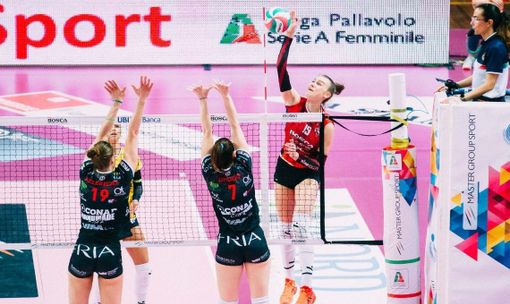 Con i suoi 263 punti Adelina Ungureanu è stata la seconda miglior realizzatrice della Bosca S.Bernardo Cuneo nella regular season (credit Creattiva Agency)