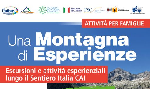 “Una Montagna di Esperienze”: escursioni e attività per famiglie lungo il Sentiero Italia CAI per scoprire le valli alpine cuneesi “Una Montagna di Esperienze”: escursioni e attività per famiglie lungo il Sentiero Italia CAI per scoprire le valli alpine cuneesi