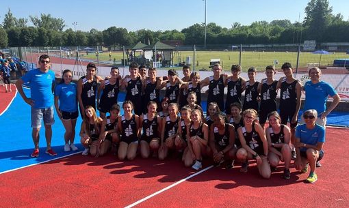 (La squadra u16 del Pratizzoli 2022 - FOTO FIDAL PIEMONTE)