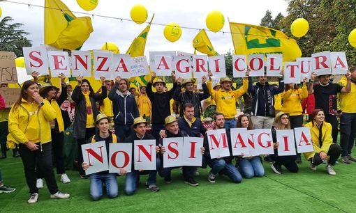 Anche gli agricoltori della Granda al Villaggio Coldiretti di Milano per protestare contro il caro bollette Anche gli agricoltori della Granda al Villaggio Coldiretti di Milano per protestare contro il caro bollette