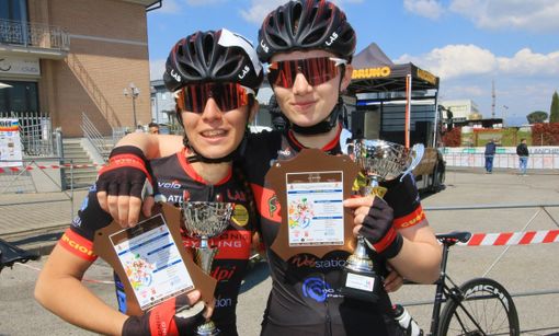 Racconigi Cycling Team: doppio podio con Elisa Roccato e Asia Rabbia nella 2^edizione di "Pasqualando"