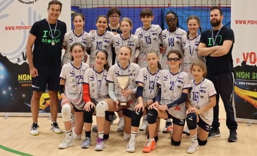 Volley femminile: argento regionale per la Under 13 MonVi Lpm BAM