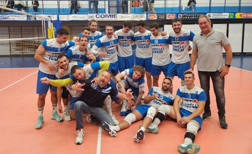 Volley maschile Serie C: il VBC Mondovì torna da Arona con un successo convincente