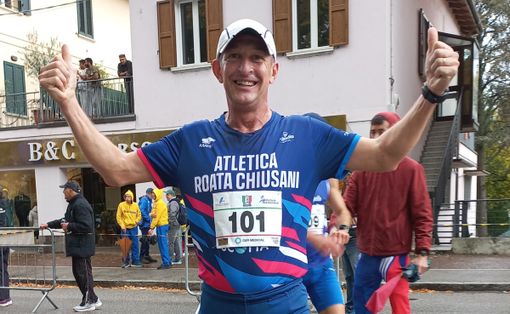 Atletica: Massimo Galliano del Roata Chiusani campione italiano master M50 nei 5 KM su strada