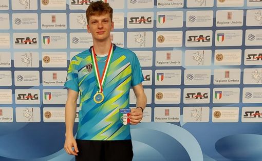 Tennistavolo: il mantese Giacomo Izzo è campione d'Italia U17
