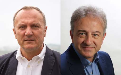 Da sinistra Ezio Cardinale e Carlo Cane