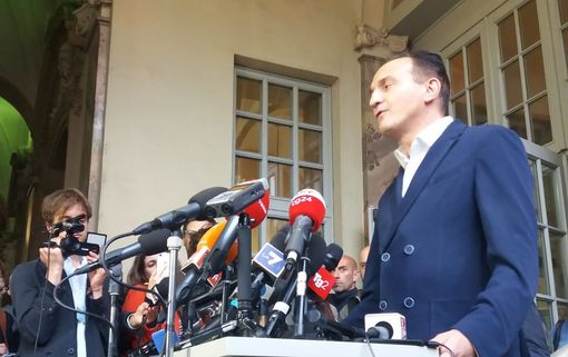 L'albese Alberto Cirio, 46 anni, nel maggio scorso eletto alla guida della Giunta regionale