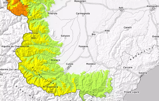 Venti forti portano a un aumento del pericolo valanghe in quota
